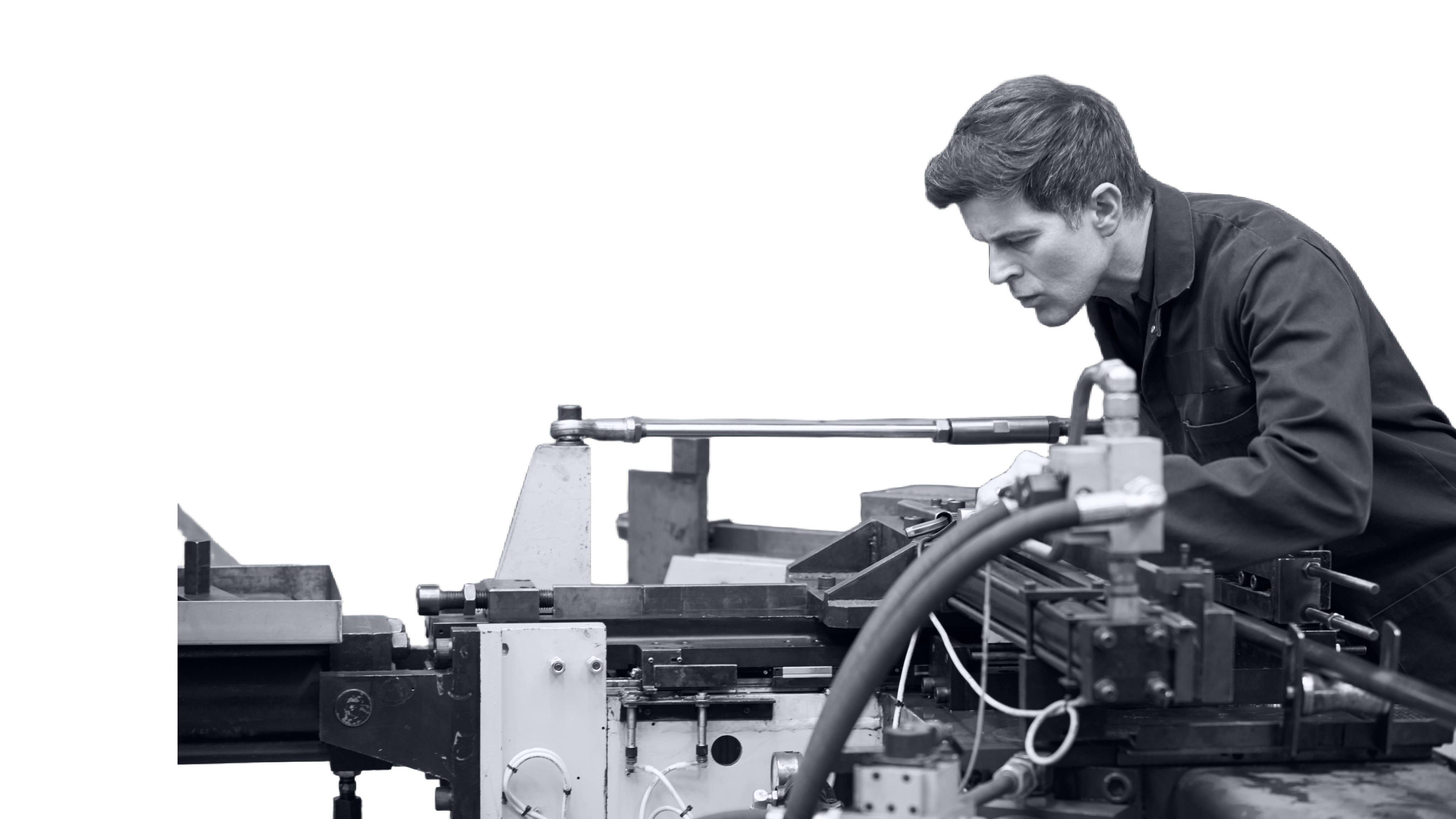 Operator wyginarki CNC